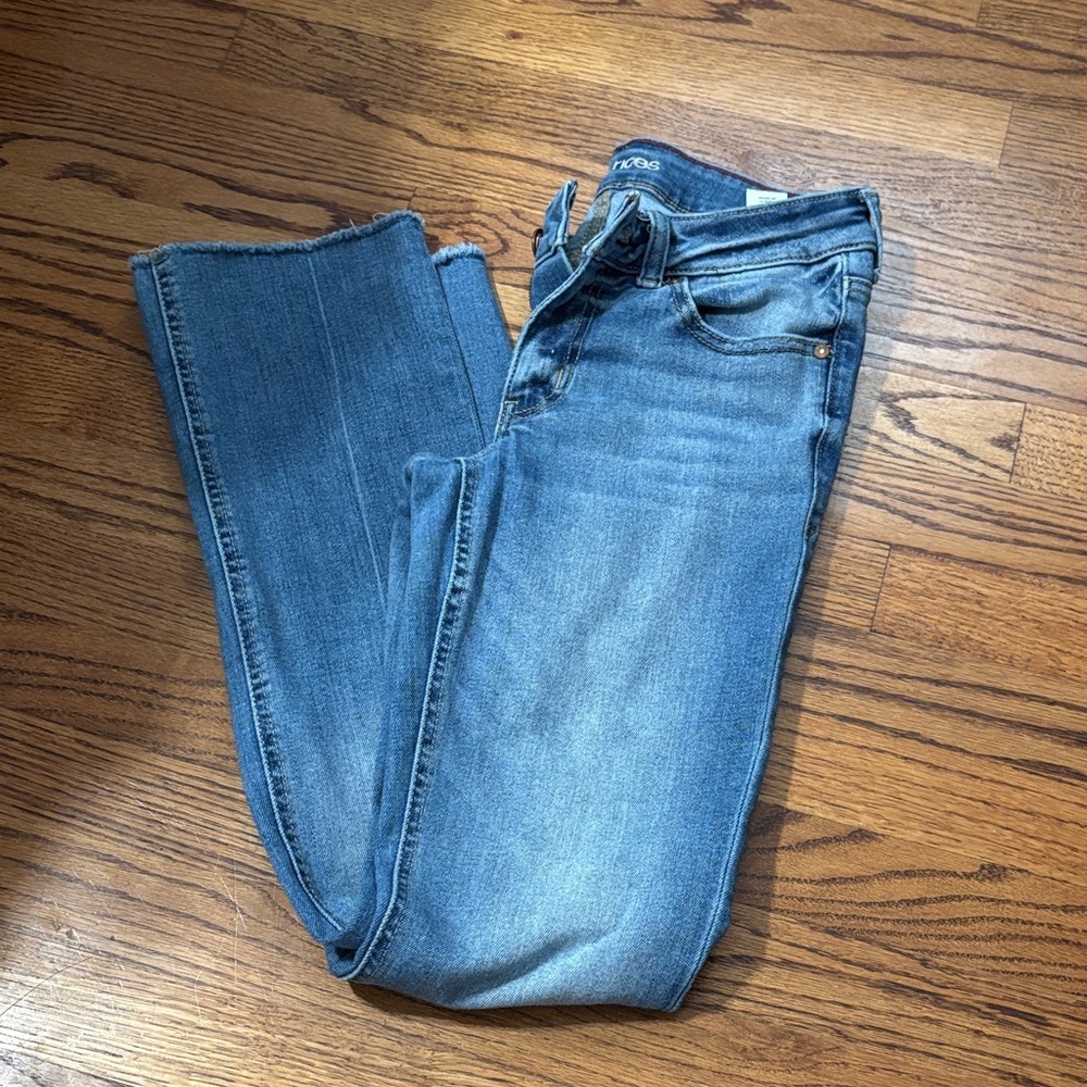 Maurices Light Blue Straight Leg Jeans